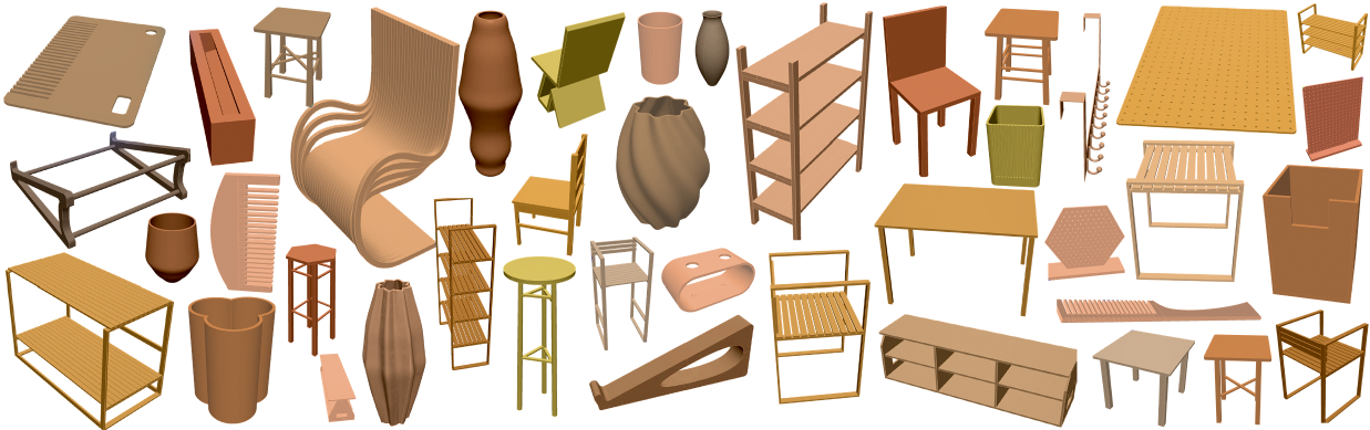 CAD assemblies from the MUSE dataset